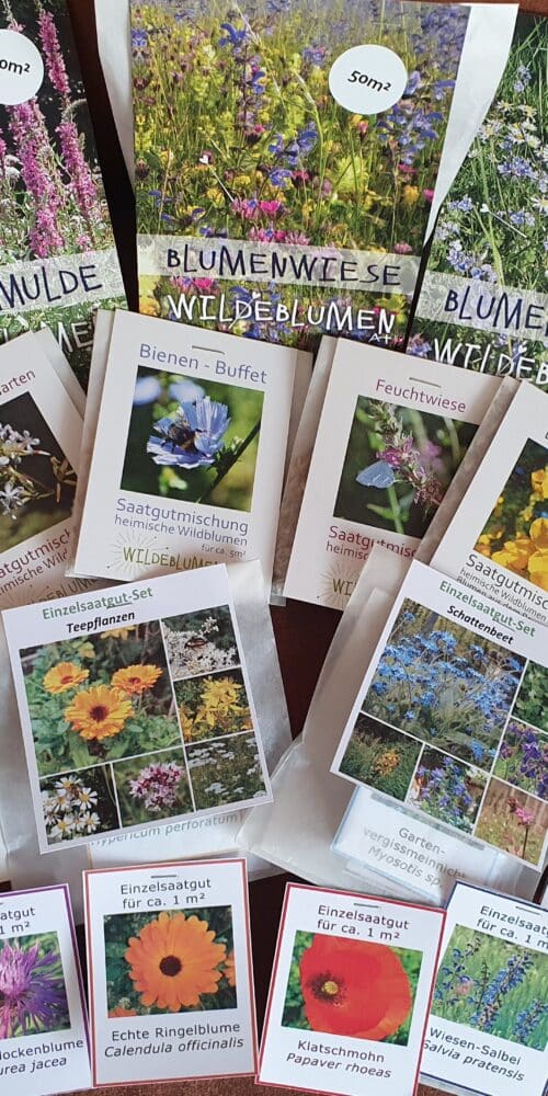 Wildblumen Saatgutsortiment Wilde Blumen OG